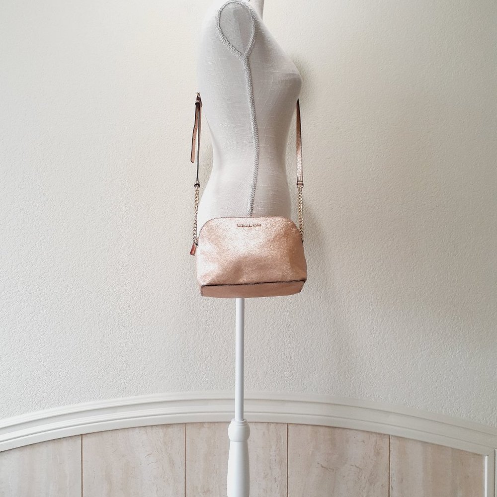 Michael Kors Gold Crossbody Bag